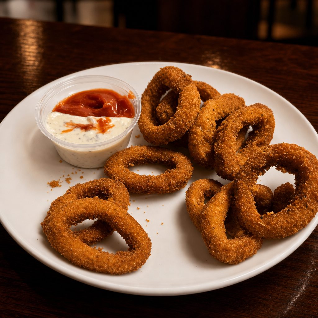 Deep Fried Calamari Appetizer.